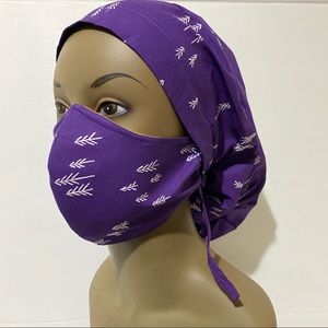 Purple Scrub Cap